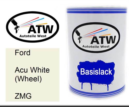 Ford, Acu White (Wheel), ZMG: 500ml Lackdose, von ATW Autoteile West.